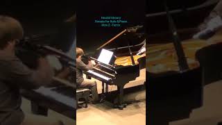 Houtaf Khoury Sonata for flute and piano- Après un rêve ,mov. 2  - Terror