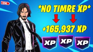 NO TIMER The BEST XP Map To Hit Level 200 FAST in Fortnite SEASON 3! 😍  (179k a Min!) 🤩😱