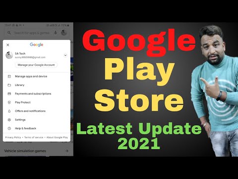 Google Play Store New Latest Update 2021,Google PlayStore Update New Features Manage Apps And Device