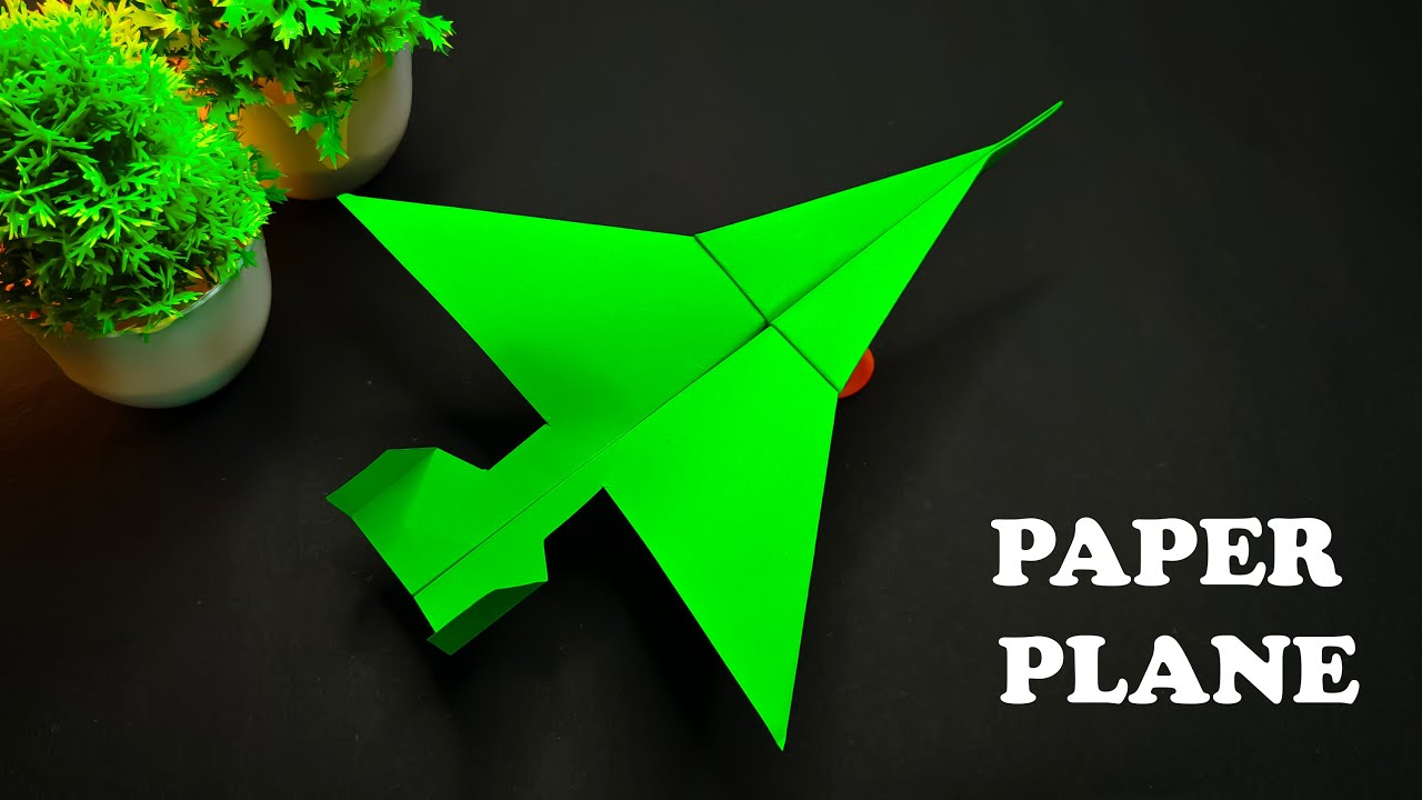 Best origami paper jet easy Paper Plane Origami fighter plane easy