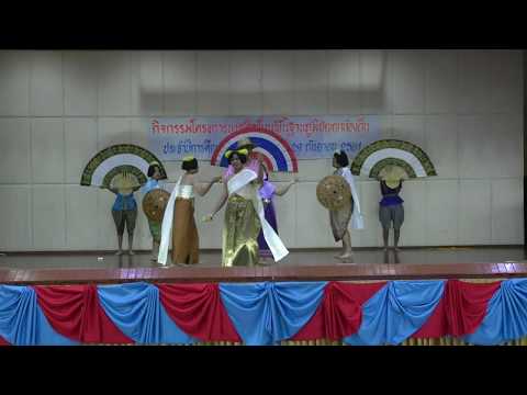 การแสดงโครงงานนาฎศิลป์ โดย นรชั้น ม.3/8 รร.สิงห์บุรี ปีการศึกษา2561ชุดการแสดงระบำผางเทียนกุนเชียง