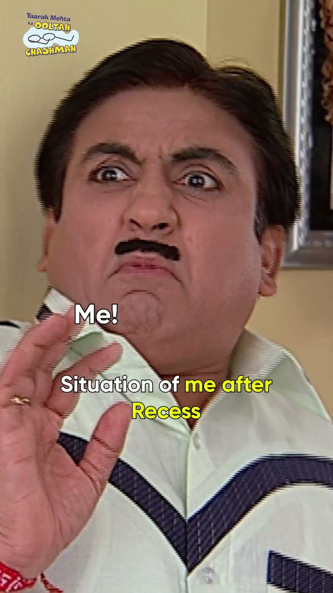 Dost ko darana tha teacher ko dara diya!#tmkoc #comedy #relatable #shorts #comedyvideo #funny