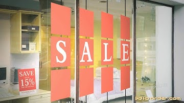 3D Window Shop Window Display