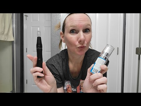 Microneedling at home! DIY with the new pen by Glemme!