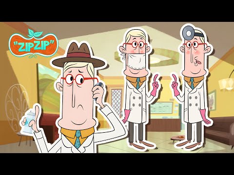 Vladimir’s Worst (and Funniest) Moments | Zip Zip English | S1&2 | Funny and absurb show