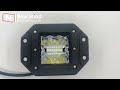 New Wind New Arrival Real Light Test Off Road White Beam LED Work Light