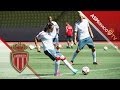 Travail finition stade Louis-II (Falcao,