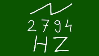 2794 hz saw
