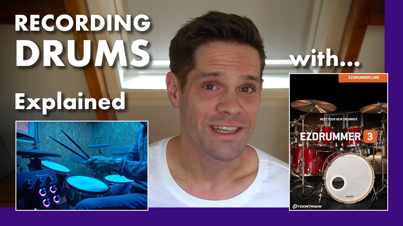 Recording Drums Explained (Roland TD27 EZdrummer 3 GarageBand