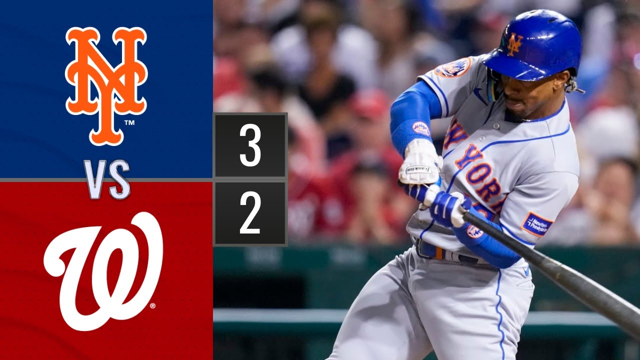 Resumen Mets de New York vs Nacionales de Washington MLB 12052023
