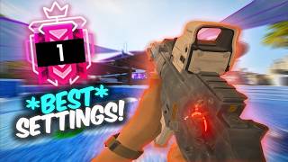 THE #1 BEST CONTROLLER CHAMPION AIM + BEST SETTINGS &amp; SENSITIVITY - Rainbow Six Siege Console