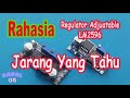 Rahasia Regulator Adjustable LM2596 Ide kreatif DIY