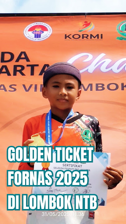 ALHAMDULILLAH. YUSUF JUARA 1 SELEKDA FESPATI JAKARTA MENUJU FORNAS 2025 NTB