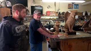 Delivery of Three Clays to the Foundry, Boyer Bronze in Livingston Montana
