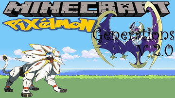 PIXELMON GENERATIONS UPDATE 2.0 - MINECRAFT 1.12.2 (MOD SHOWCASE)