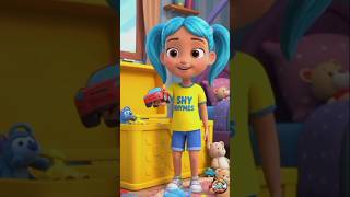 Clean Up Song 🧹 | Kids Nursery Rhymes | Fun Learning for Kids #shorts