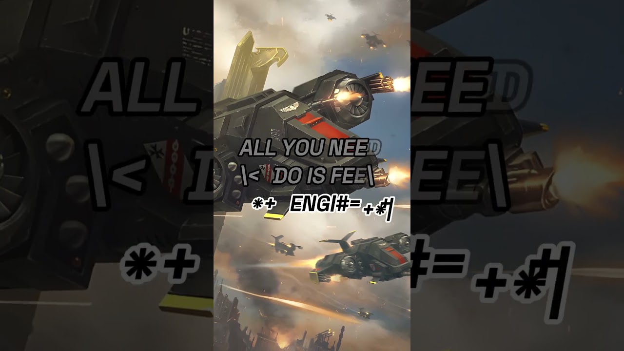 Iron Warrior Flies An Ork Ship