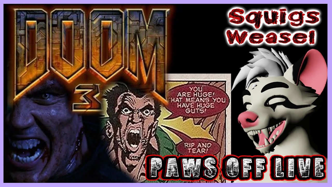 Doom 3: BFG HD FIXED Edition Squigs Weasel Paws Off Live