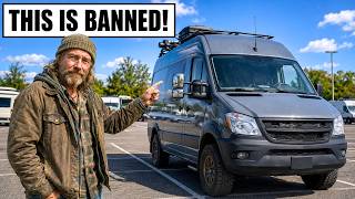 15 Banned Van Inventions That Carry $10,000 Fines — But Homeless People Swear By Them
