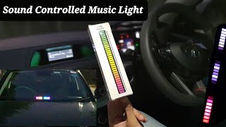 RGB Sound Controlled Music Levels Light Unboxing & Review!!!(music में जान डालने वाला product)