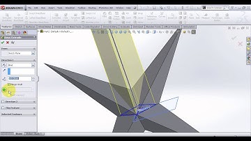 Video Tutorial on Modeling Complex Star in SolidWorks