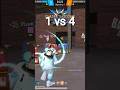 CS RANK 🗿1VS4 M500 ENOUGH CLUTCH🔥  #freefire #ff #ffshorts #foryou #foryoupage #short #shorts