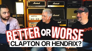 Video-Miniaturansicht von „Better or Worse: Eric Clapton or Jimi Hendrix? Zeppelin or Floyd?“