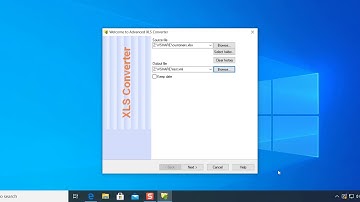 XLS to XML Conversion