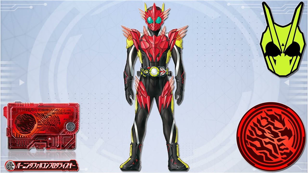 Kamen Rider Zero-One (Burning Falcon Progrisekey) Henshin - YouTube