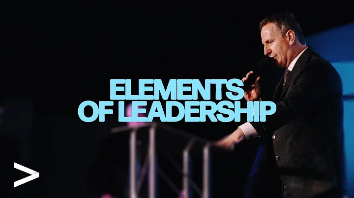 Elements of Leadership (Part 1) |  Bishop J Todd N...