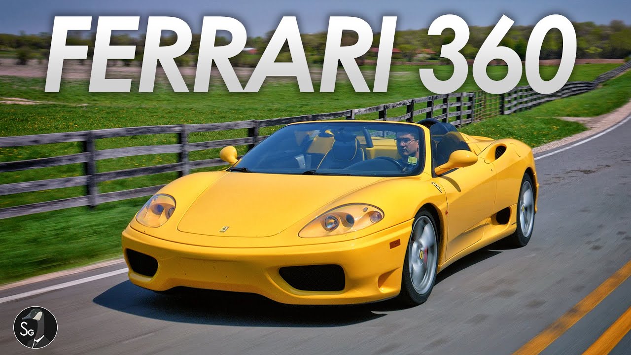 Ferrari 360 Spider | Unreal Noise, Manual Transmission - YouTube