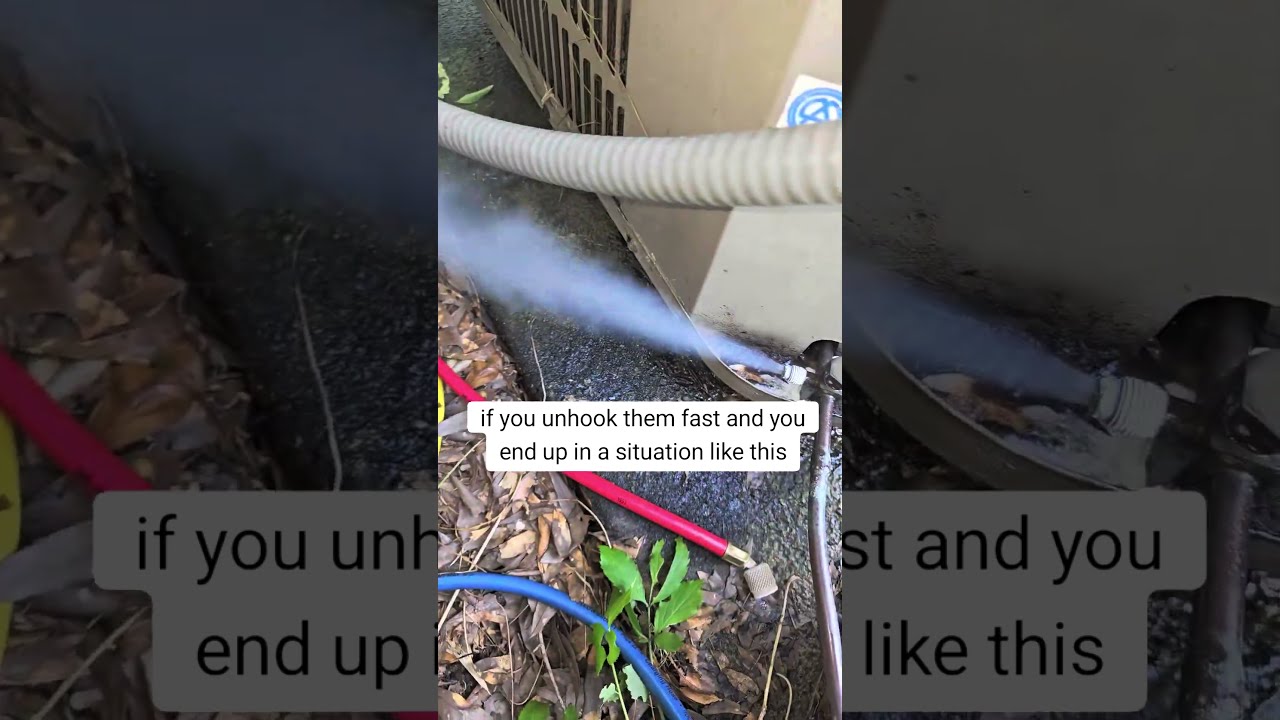 Hvac Technicians Covers Tips And Tricks Of Hooking Up Refrigerant Guages