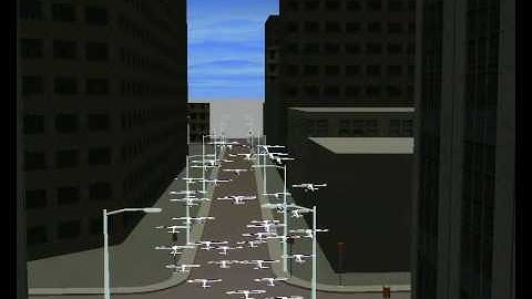 C3UV - 2004 Urban Swarm Animation