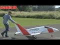 Fast radio control flying honda shell f1 futura turbine jet