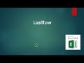 LastRow