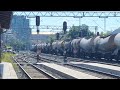 Trans Cargo 3808 - VECTRON 193 968 + vagoni Zacns + Zans kroz 4.kol Zagreb Zapadni.HR