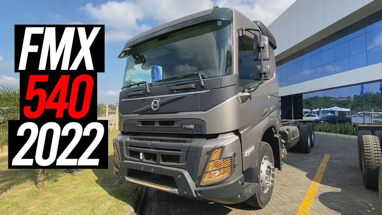 🚛 VOLVO FMX 540 2022 nova geração para enfrentar operações off