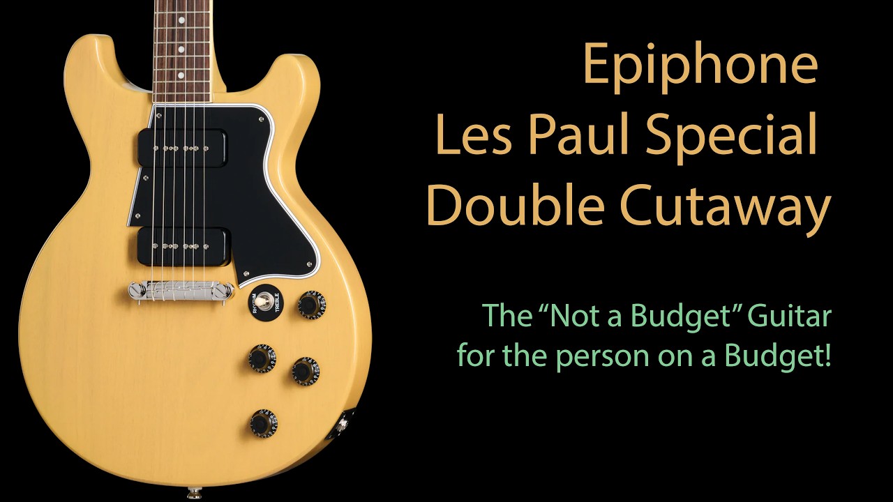 Epiphone Inspired by Gibson, Les Paul Special Double Cutaway in TV