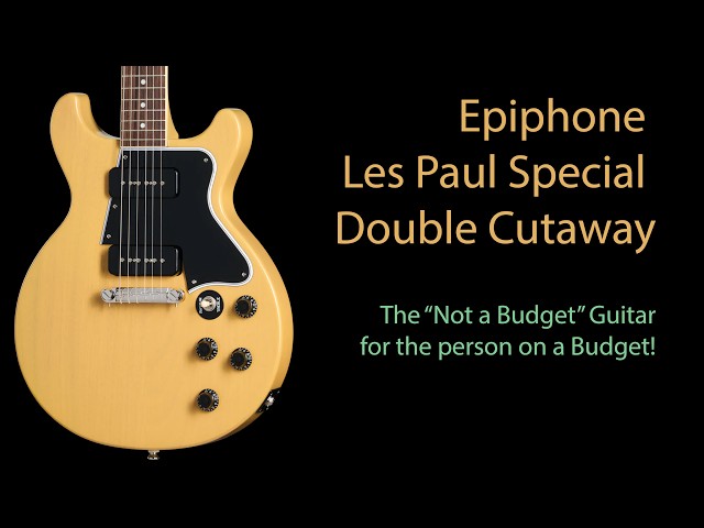 Epiphone Inspired by Gibson, Les Paul Special Double Cutaway in TV