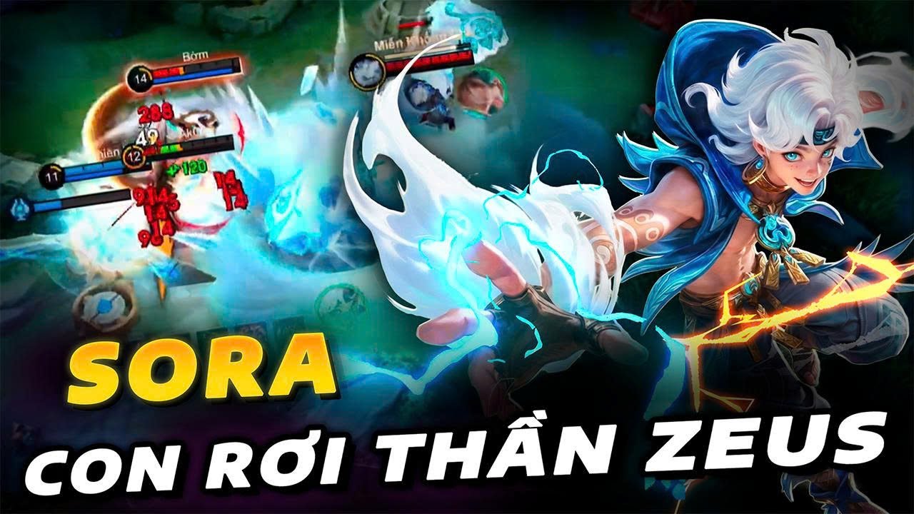 Đơn giản tướng Mobile Legend Bang Bang: Sora - Luffy nhưng súc v*t vlllll