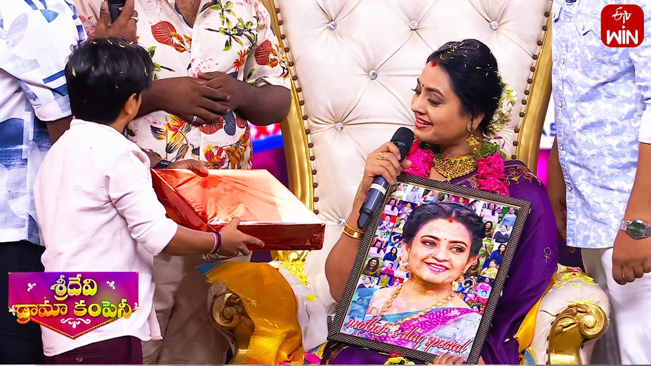 Photo Puzzle Game | Sridevi Drama Company | Mother's Day Special| 12th May 2024 | ETV Telugu