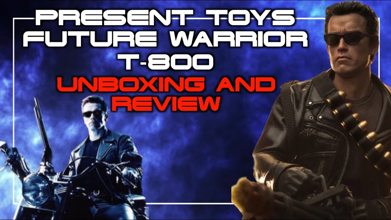 Present Toys PT-SP39 Future Warrior Terminator 2 T-800 1/6 Scale Figure |  Unboxing And Review