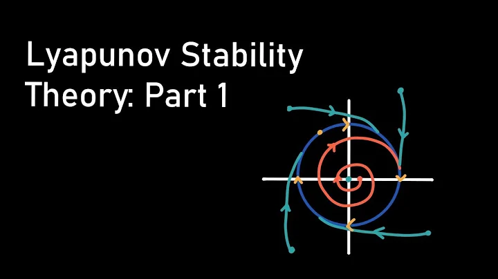 Lyapunov Theory (Part 1: Nonlinear systems)
