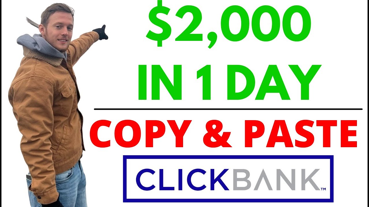 I Made $2,000 In 1 Day With ClickBank Affiliate Marketing (ClickBank 2022)