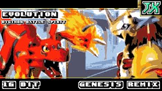 [16-Bit;Genesis]Evolution - Digimon Battle Spirit【Sonic 3D Blast fied】
