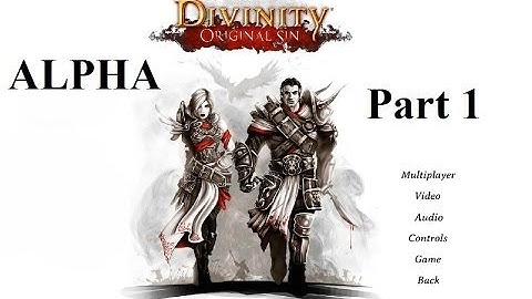 Divinity Original Sin Alpha Gameplay Part1