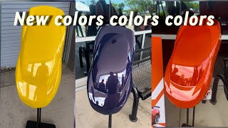 New 2025 Corvette C8 Colors!!