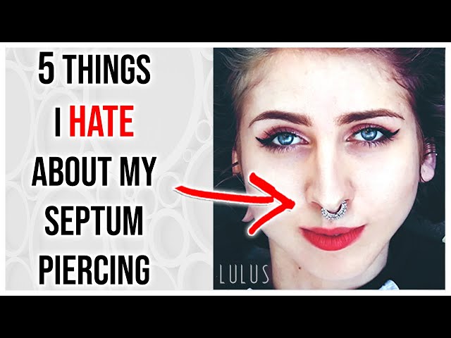 Why Does My Septum Piercing Smell? - YouTube