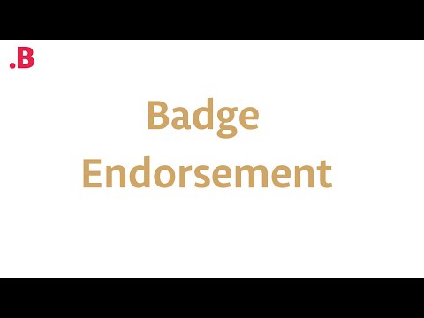 How to Endorse Open Badges on Bestr