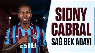 Trabzonsporun Yeni Sağ Bek Adayı: Sidny Cabral